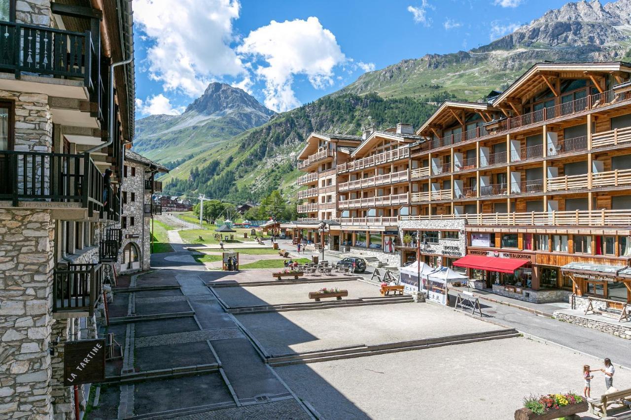 Magnifique Petit Studio 2-3 Personnes Dans L'Hyper Centre Skis Aux Pieds Vue Front De Neige Val-dʼIsère Buitenkant foto